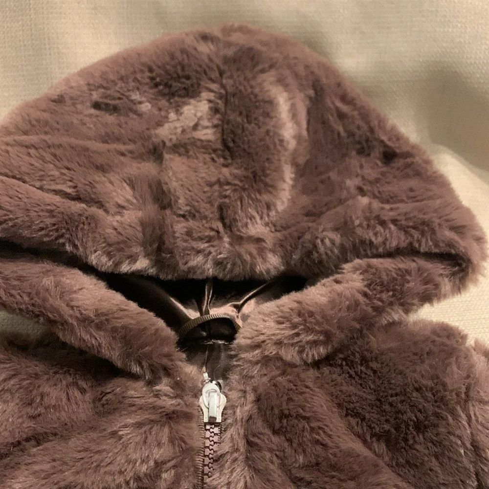 Urban Republic Faux Fur Hooded Coat